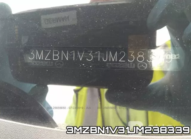 3MZBN1V31JM238339 фото 10