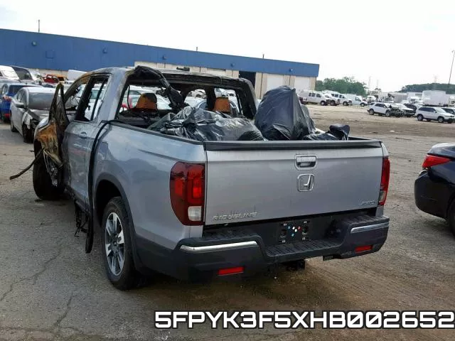 5FPYK3F5XHB002652 фото 4