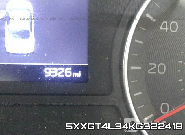 5XXGT4L34KG322418 фото 8