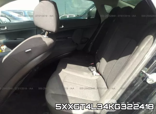 5XXGT4L34KG322418 фото 9