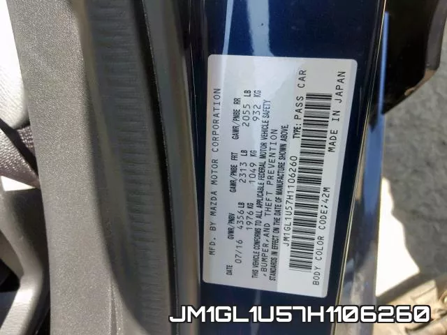 JM1GL1U57H1106260 фото 2