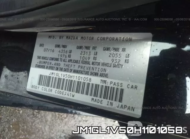 JM1GL1V50H1101058 фото 10