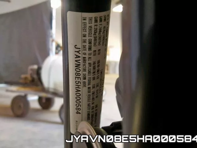 JYAVN08E5HA000584 фото 2