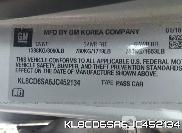 KL8CD6SA6JC452134 фото 10