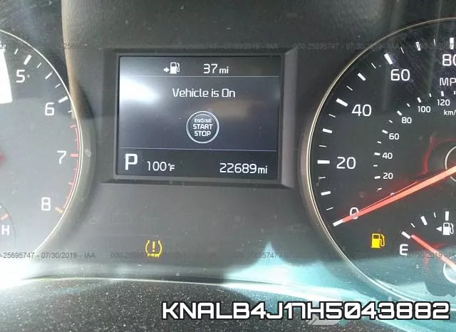 KNALB4J17H5043882 фото 8