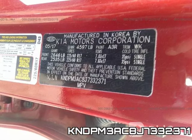 KNDPM3AC8J7332371 фото 10