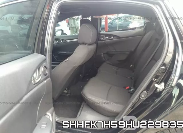 SHHFK7H59HU229835 фото 9