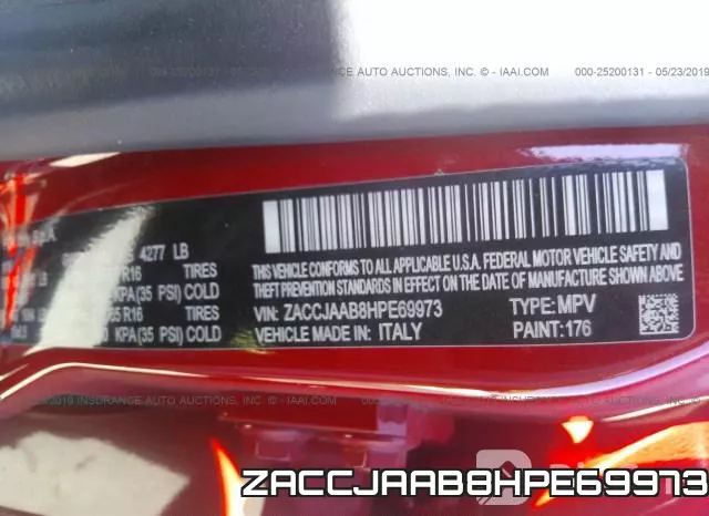 ZACCJAAB8HPE69973 фото 10