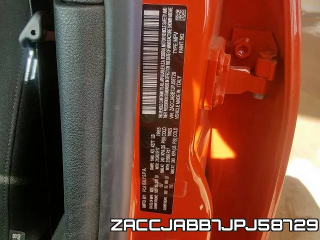 ZACCJABB7JPJ58729 фото 2