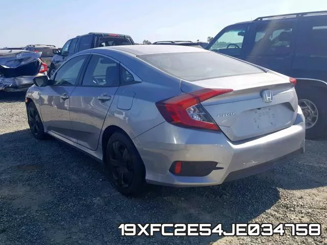 19XFC2E54JE034758 фото 4