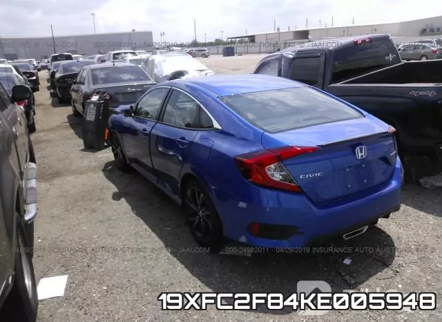 19XFC2F84KE005948 фото 4