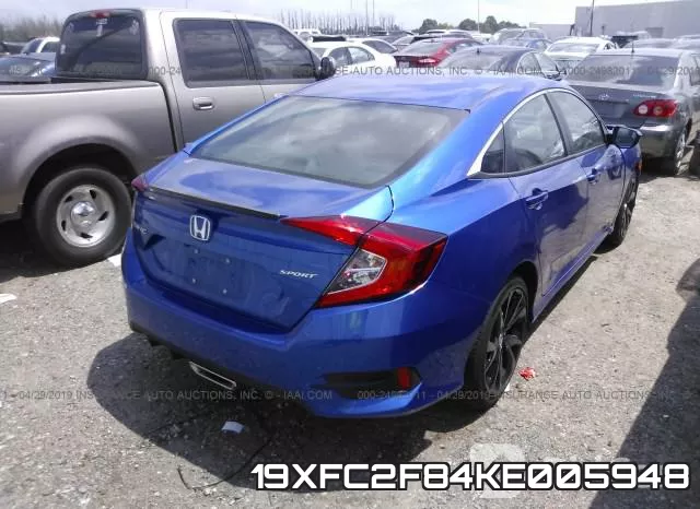 19XFC2F84KE005948 фото 5