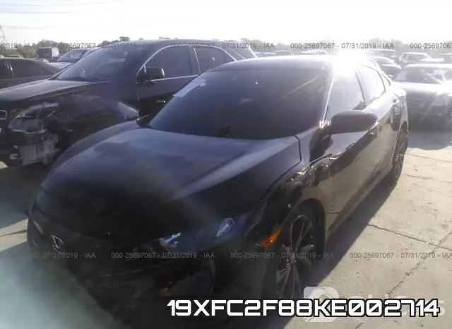 19XFC2F88KE002714 фото 3