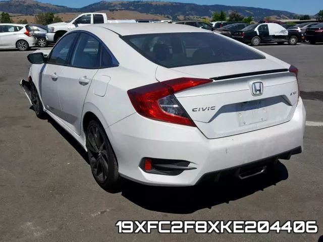 19XFC2F8XKE204406 фото 4