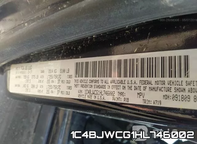 1C4BJWCG1HL746002 фото 10