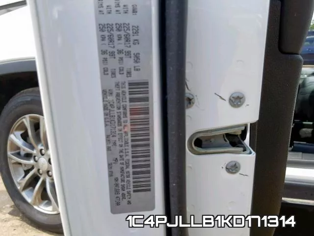 1C4PJLLB1KD171314 фото 2