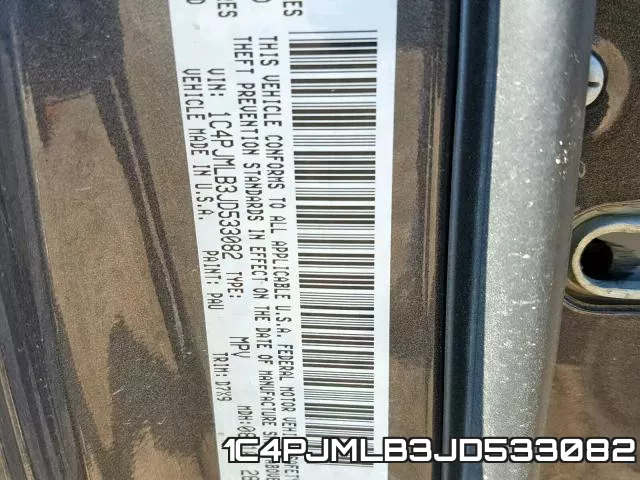 1C4PJMLB3JD533082 фото 2