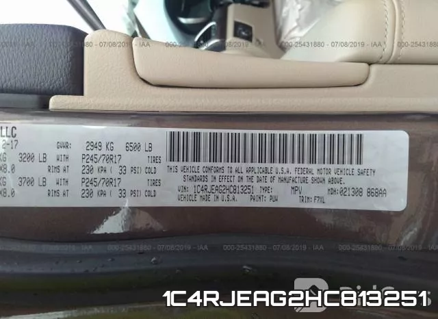 1C4RJEAG2HC813251 фото 10