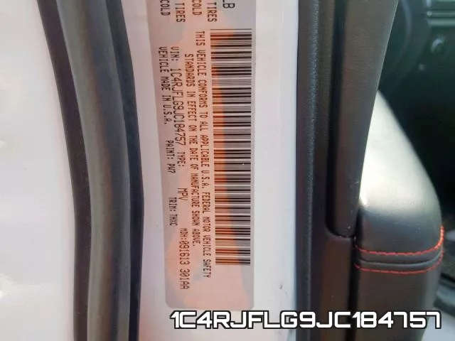 1C4RJFLG9JC184757 фото 2