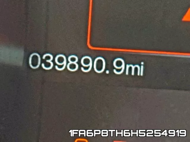 1FA6P8TH6H5254919 фото 9