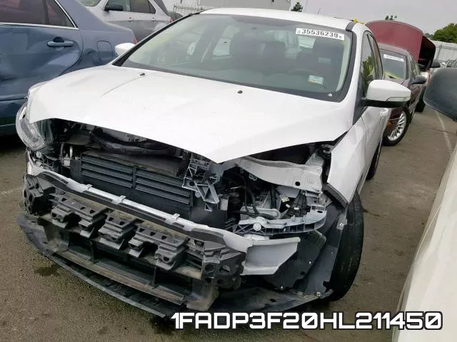 1FADP3F20HL211450 фото 3