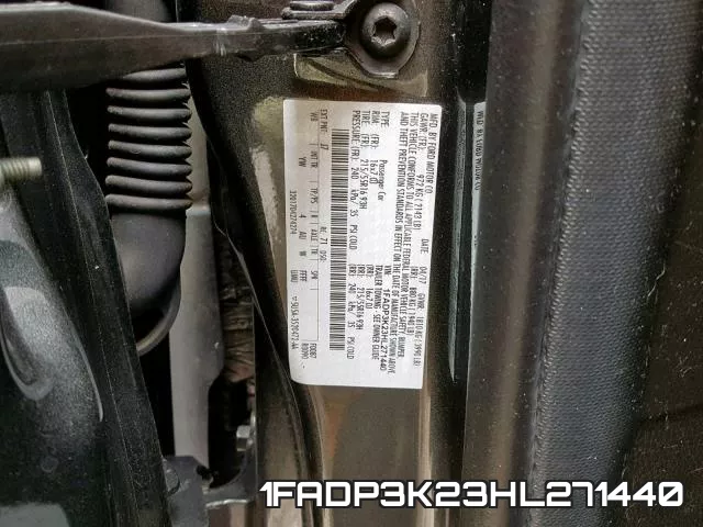 1FADP3K23HL271440 фото 2