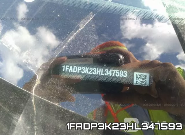 1FADP3K23HL347593 фото 10
