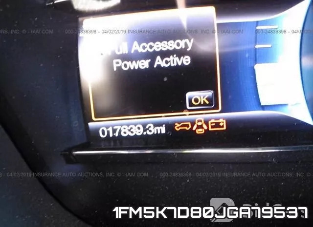 1FM5K7D80JGA79537 фото 8