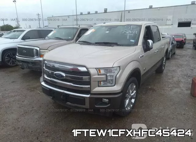 1FTEW1CFXHFC45424 фото 3