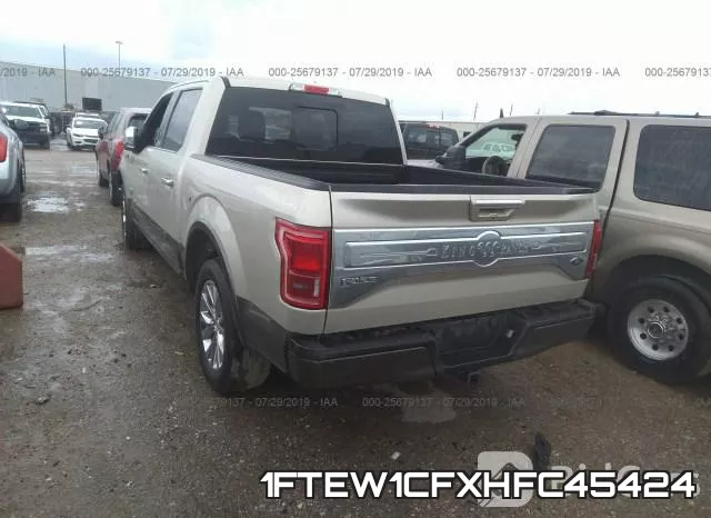 1FTEW1CFXHFC45424 фото 4