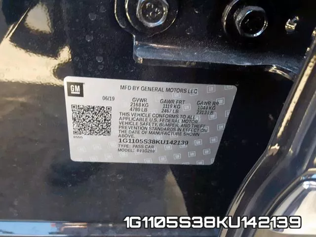 1G1105S38KU142139 фото 2
