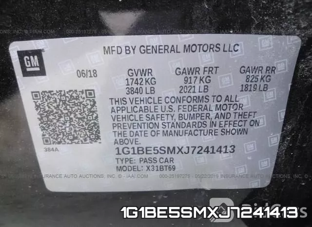 1G1BE5SMXJ7241413 фото 10