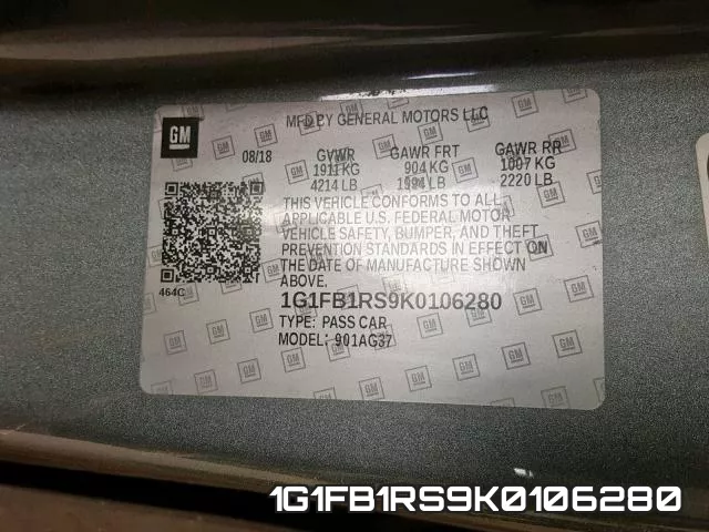 1G1FB1RS9K0106280 фото 2