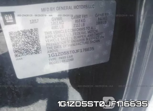 1G1ZD5ST0JF176635 фото 10