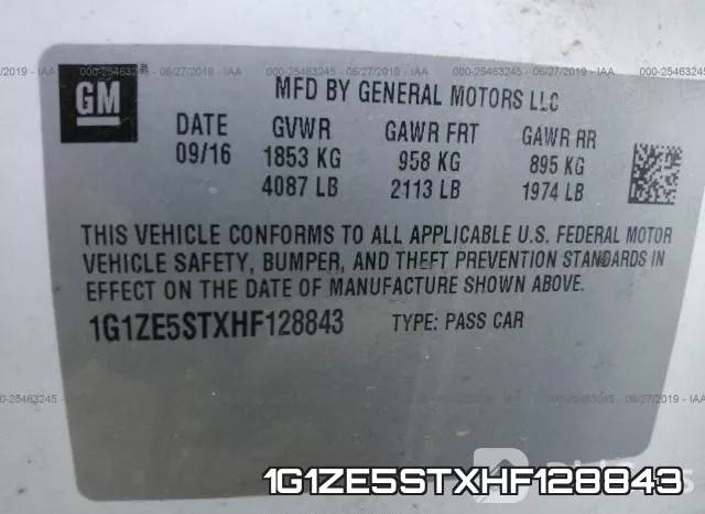 1G1ZE5STXHF128843 фото 10