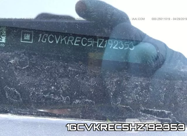 1GCVKREC5HZ192353 фото 10