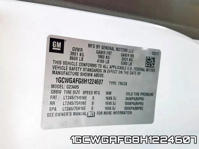 1GCWGAFG8H1224607 фото 2