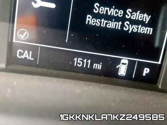 1GKKNKLA7KZ249585 фото 9