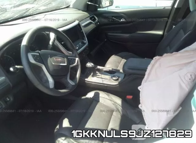 1GKKNULS9JZ127829 фото 6