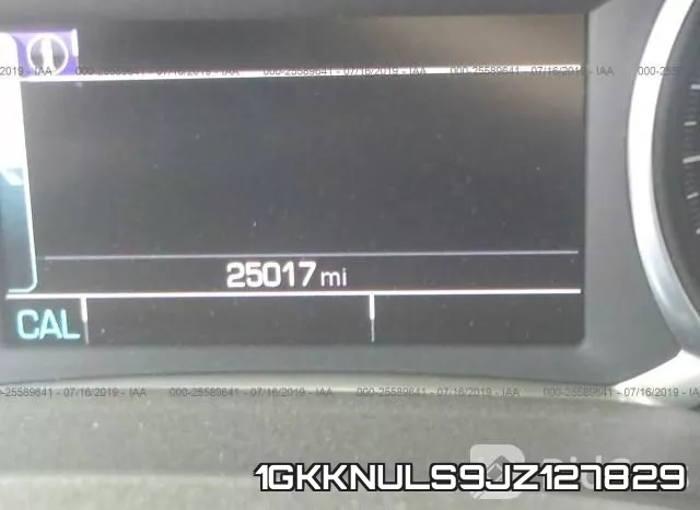 1GKKNULS9JZ127829 фото 8