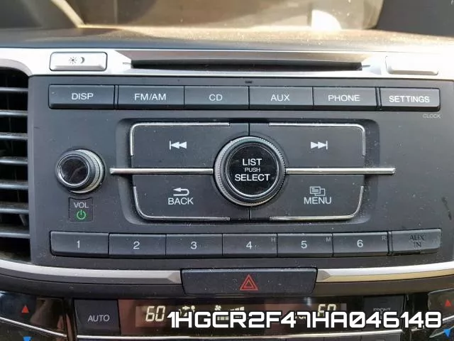1HGCR2F47HA046148 фото 10