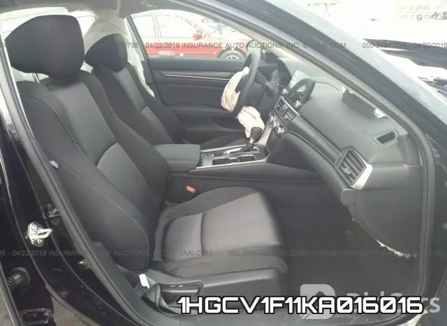 1HGCV1F11KA016016 фото 6