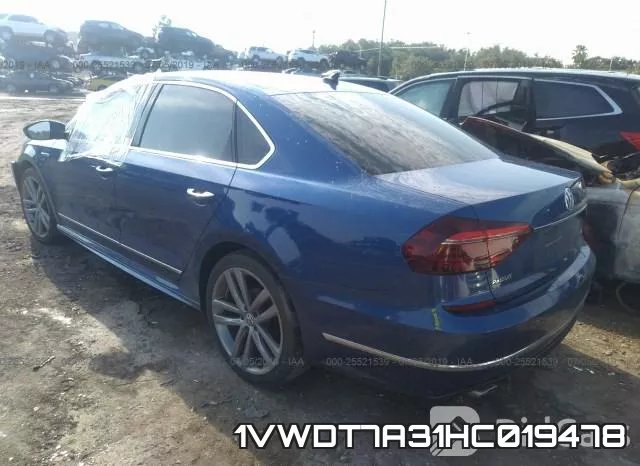 1VWDT7A31HC019478 фото 4