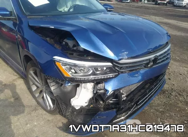 1VWDT7A31HC019478 фото 7