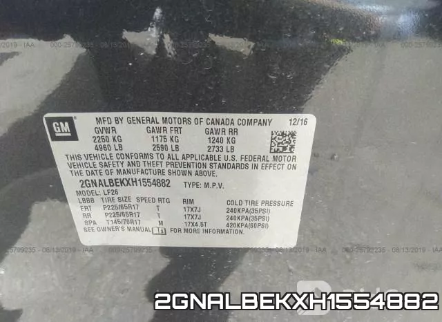 2GNALBEKXH1554882 фото 10