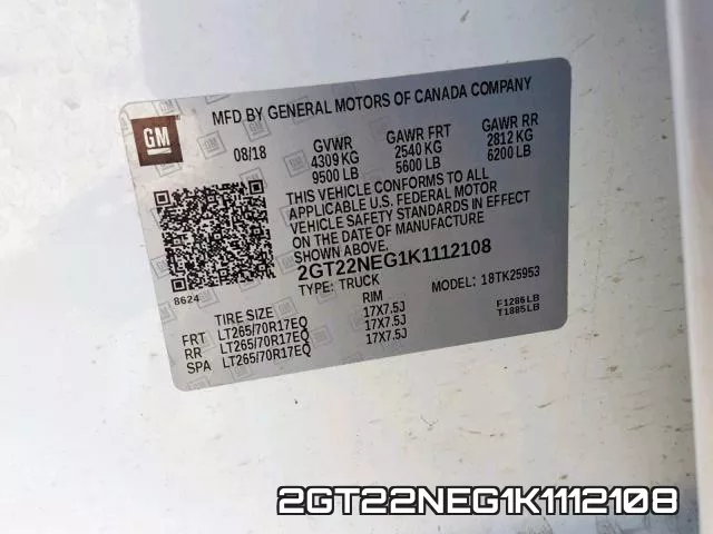 2GT22NEG1K1112108 фото 2