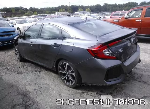 2HGFC1E51JH701396 фото 4