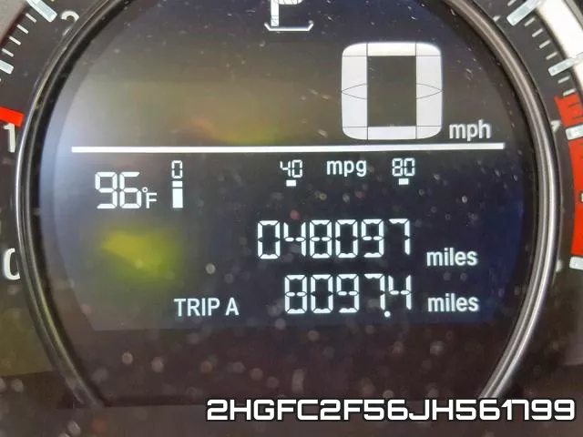 2HGFC2F56JH561799 фото 9
