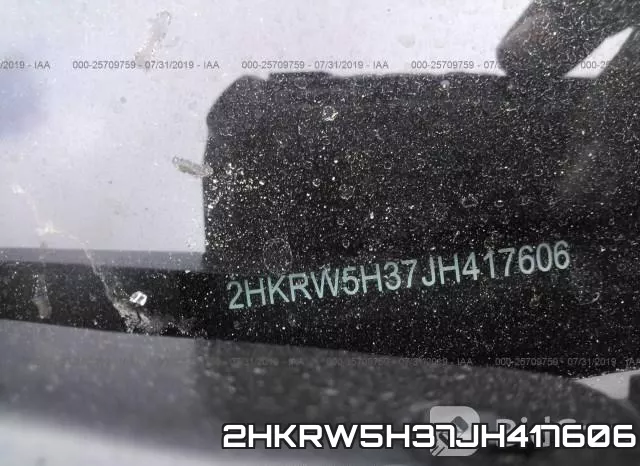 2HKRW5H37JH417606 фото 9