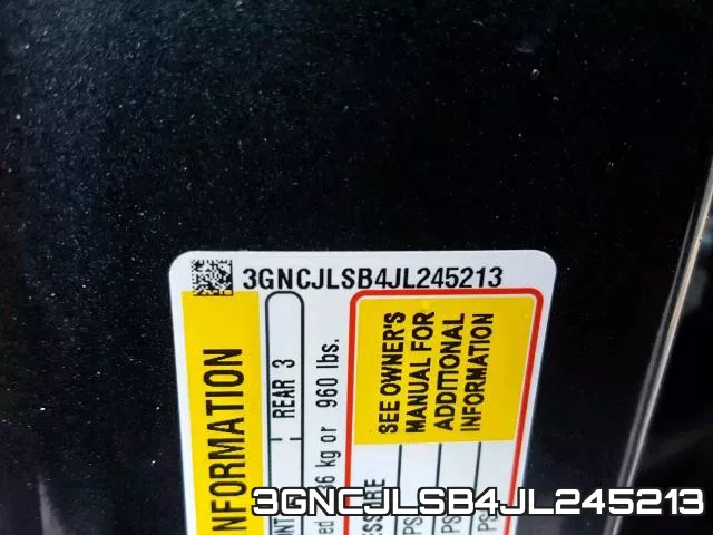 3GNCJLSB4JL245213 фото 2